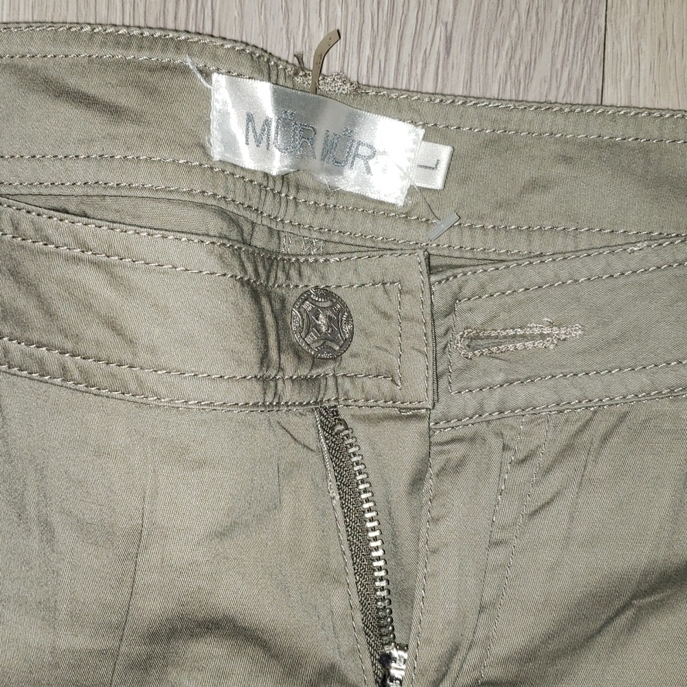 ❤️5/$25 CALL EUC Mur Mur Capri Khaki Pants - Picture 2 of 3
